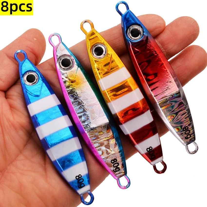 Jig de pesca metálico señuelo para lubina y trucha - imagen 5
