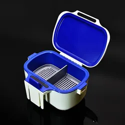 Caja aislada para gusanos rojos y sanguijuelas – Cebo fresco