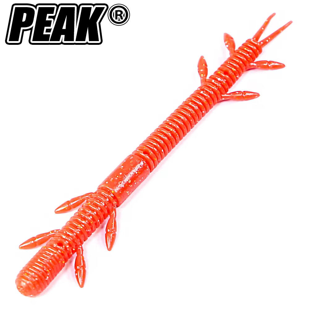 PEAK Gusano Flotante 100mm – Señuelo lubina y carpa - imagen 2
