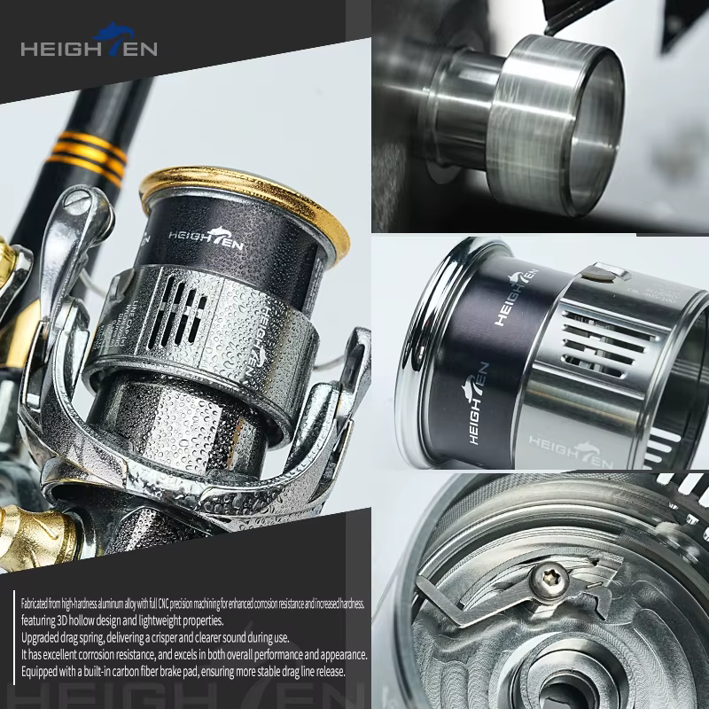 HEIGHTEN Bobina superficial Shimano 2500-3000 – Stella, Twin Power - imagen 4