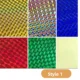 Pegatinas holográficas arco iris láser para señuelos - imagen 2