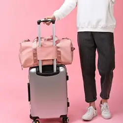 Bolsa de viaje de lona deportiva alta calidad para gimnasio