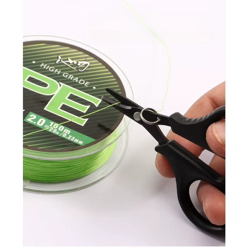 Tijeras de pesca con titanio – Multifuncionales para línea trenzada - imagen 2