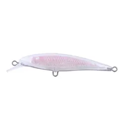 Minnow Jerkbait Wobbler duro transparente para bricolaje