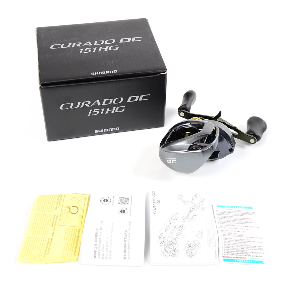 Carrete baitcasting Shimano Curado DC, Micromodule y Hagane - imagen 2