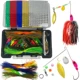 Kit Buzzbaits para pesca con faldas de goma y accesorios giratorios - imagen 4
