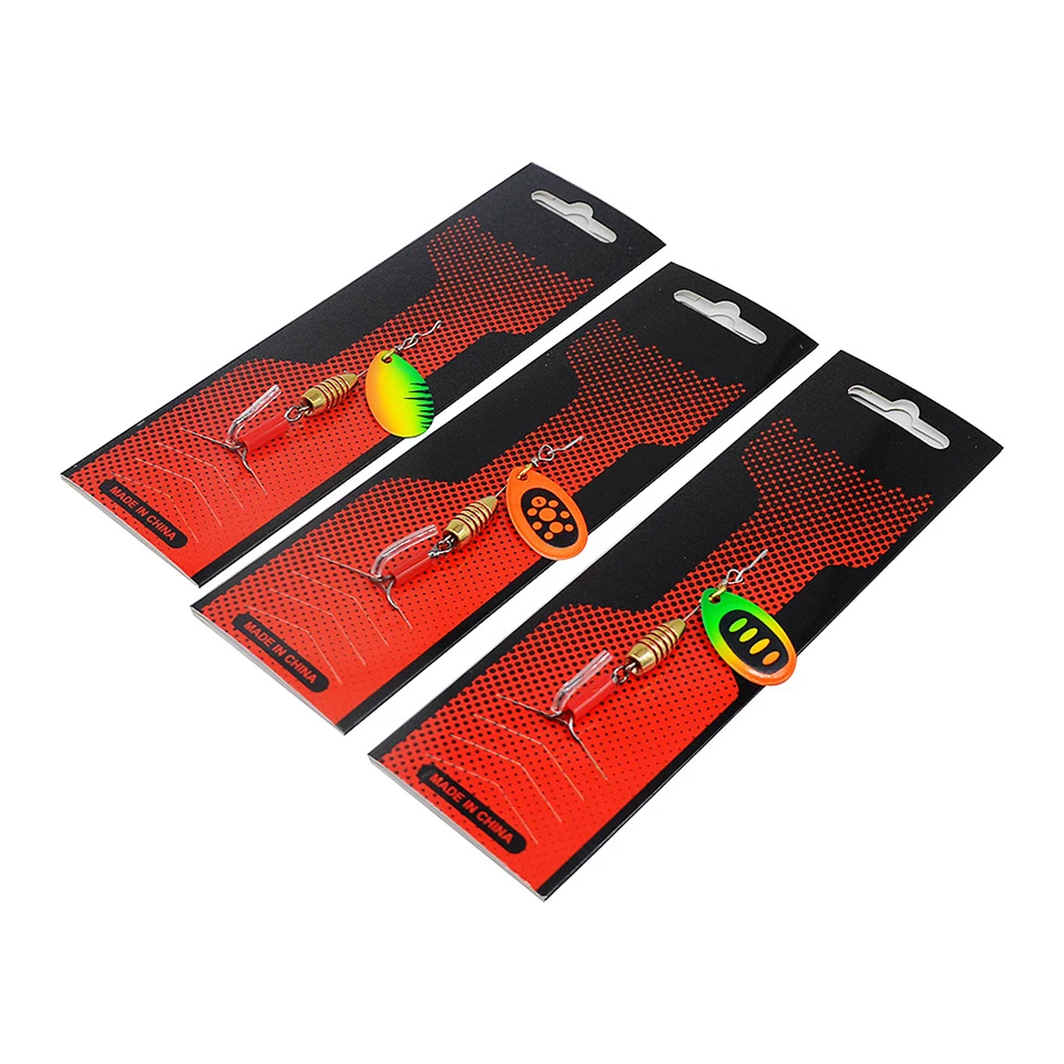 Spinner Walk Fish – Señuelo giratorio metálico para depredadores - imagen 3