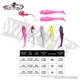 WALK FISH Jig head luminoso para lubina y lucio, vinilo - imagen 5