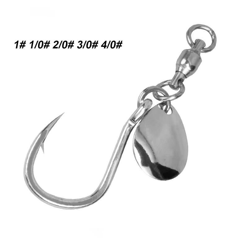 Anzuelos 5X con rodamiento para jigging lento - imagen 2