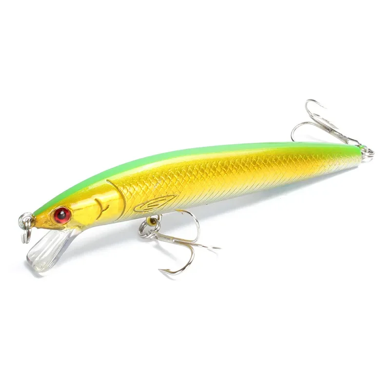 Señuelo de pesca montado con líder de fluorocarbono