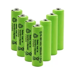 Baterías recargables AAA NiMH 1800mAh alta calidad