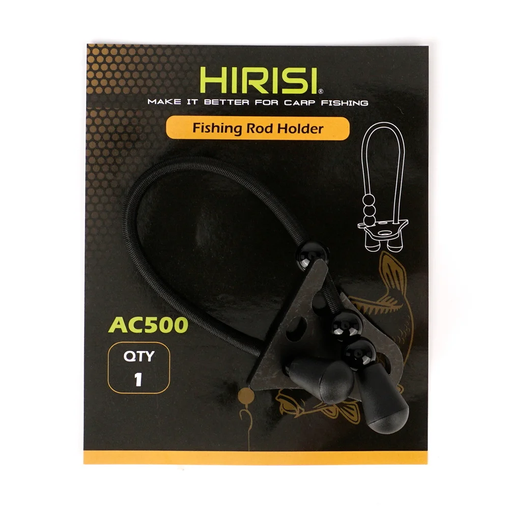 Hirisi AC500 soporte caña bungee duradero para pesca carpas - imagen 4