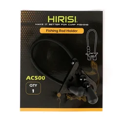 Hirisi AC500 soporte caña bungee duradero para pesca carpas