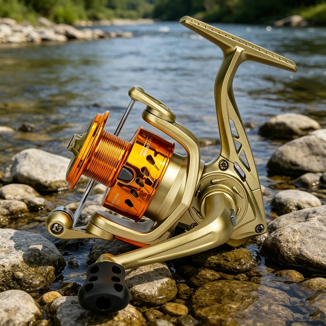 Carrete para pesca deportiva