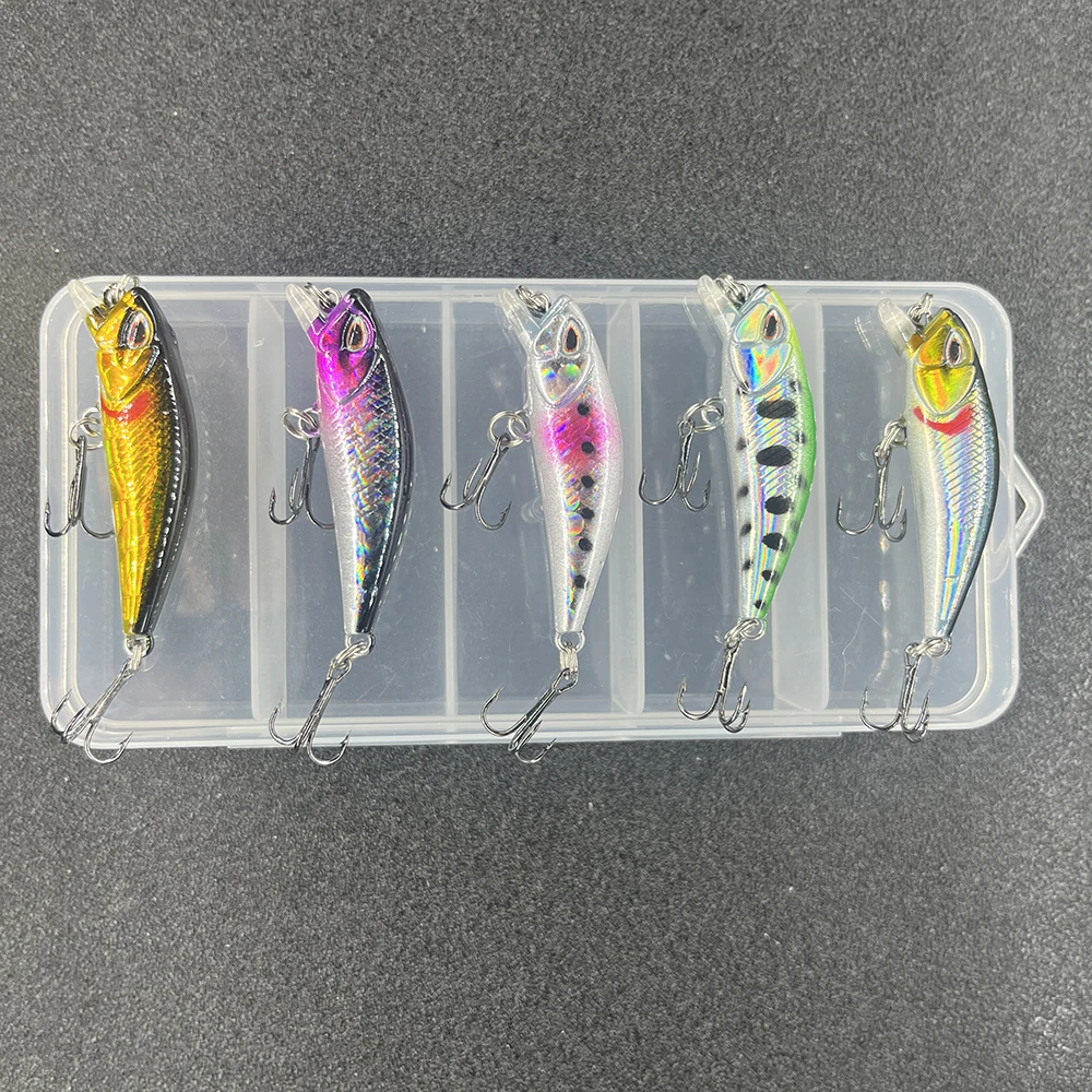 Micro Minnow Jerkbait – Señuelo duro para trucha y lubina - imagen 2