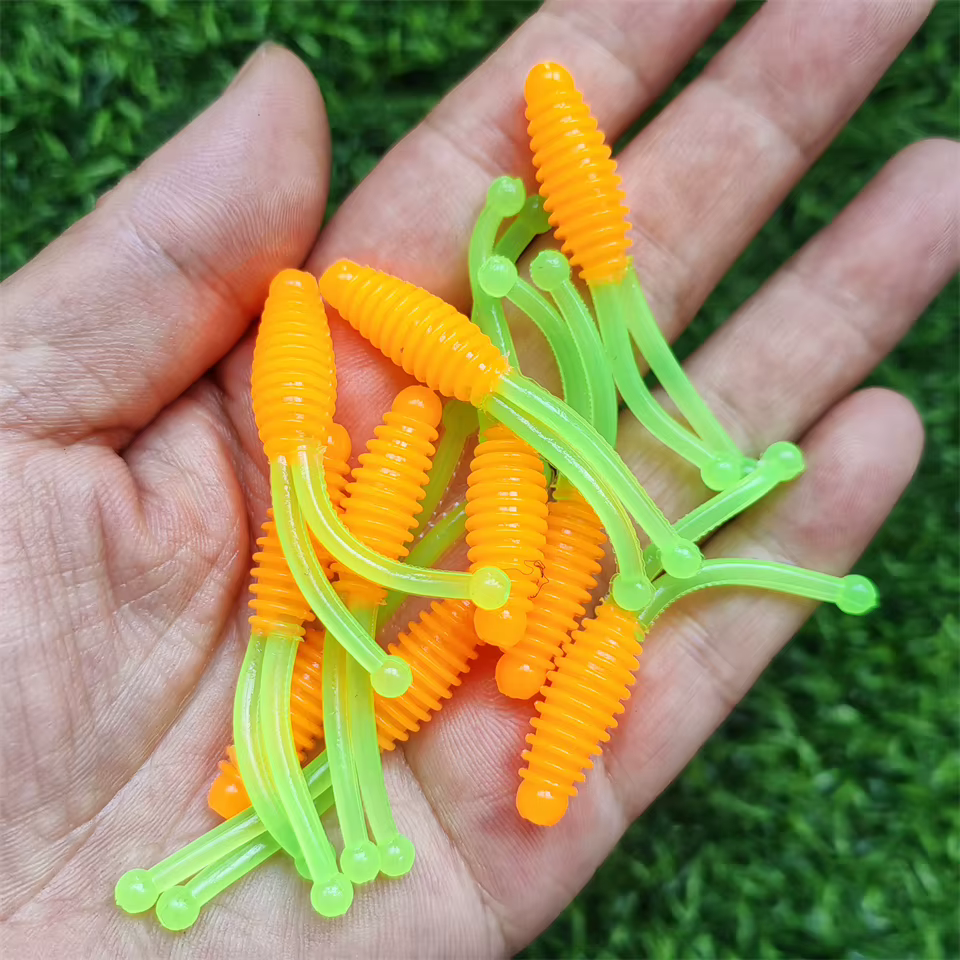 Mukun-mini Swimbait doble cola – Jigging lubina - imagen 2