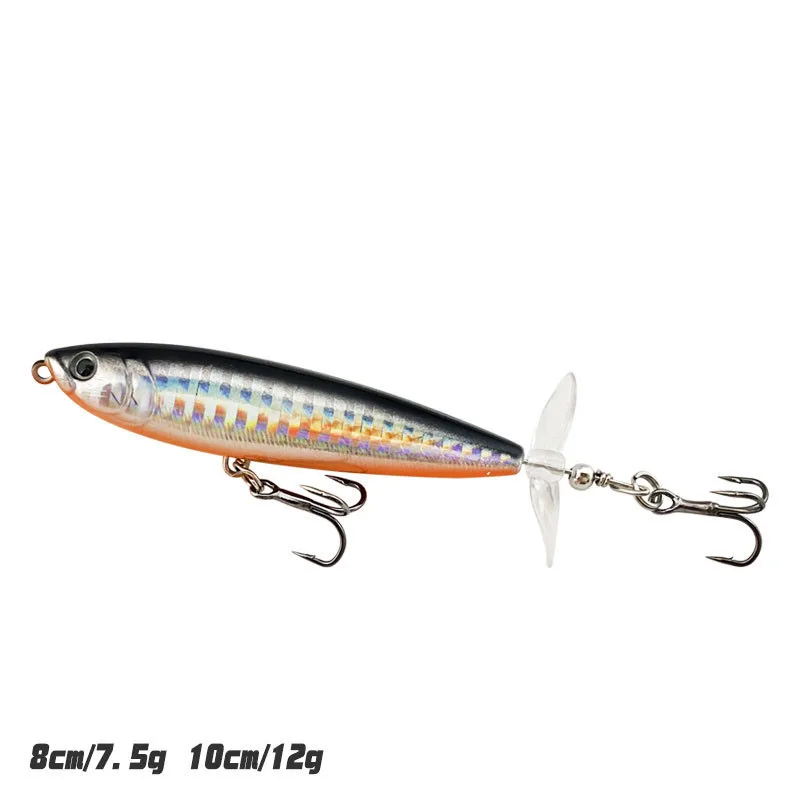 Peces e inflexion topwater