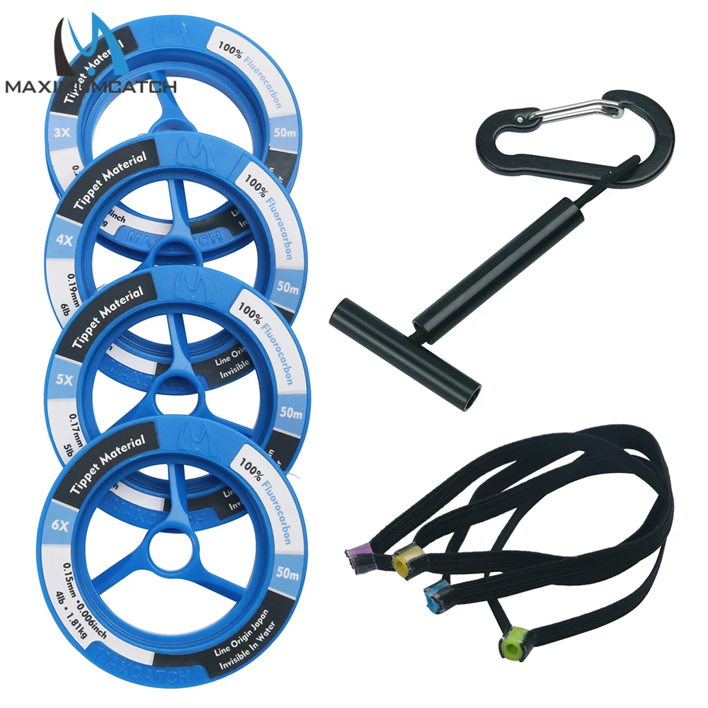 Línea de pesca con mosca fluorocarbono Maximumcatch porta-tippet - imagen 3