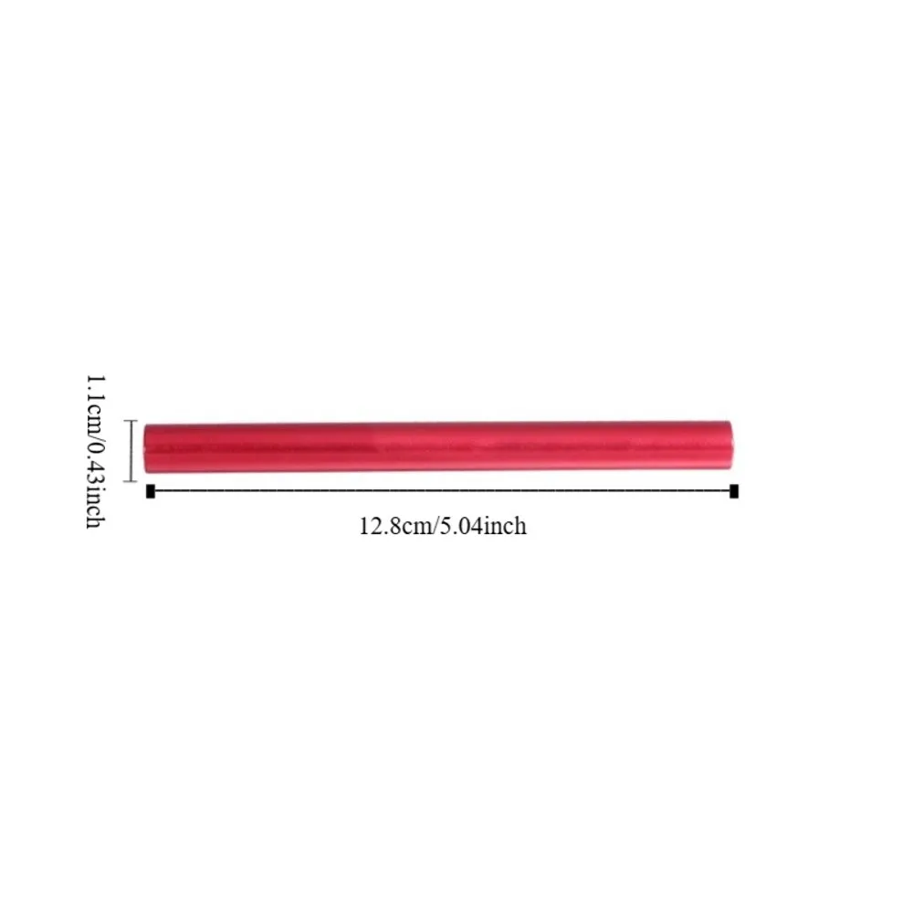 Tubo de reparación rojo para postes de tienda