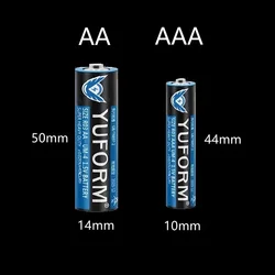 Pila alcalina AAA LED para dispositivos de luz – Energía fiable