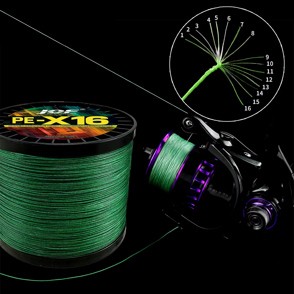 Trenzado multifilamento JOF PE – Para jigging mar y agua dulce - imagen 4