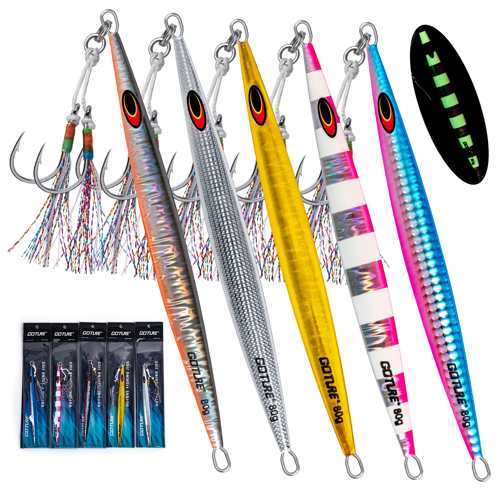 Señuelo de jigging rápido Goture