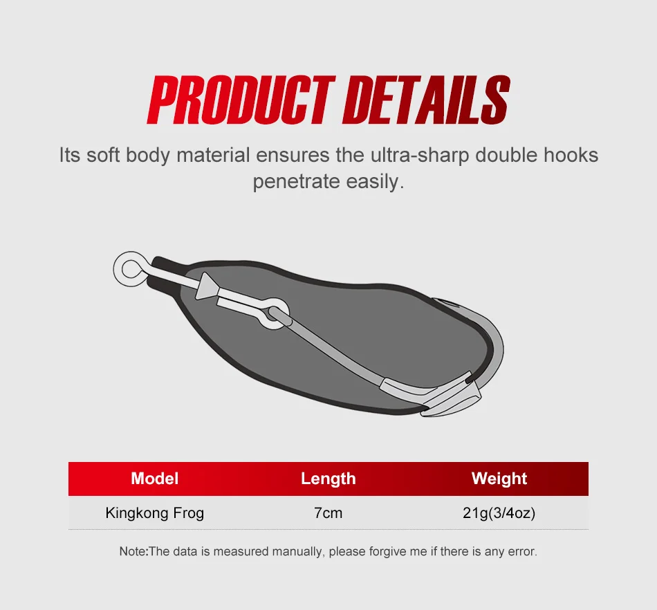 Detalle de las patas y textura del señuelo en agua