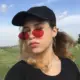 Gafas de sol vintage ovaladas montura pequeña UV400 con gradiente - imagen 4