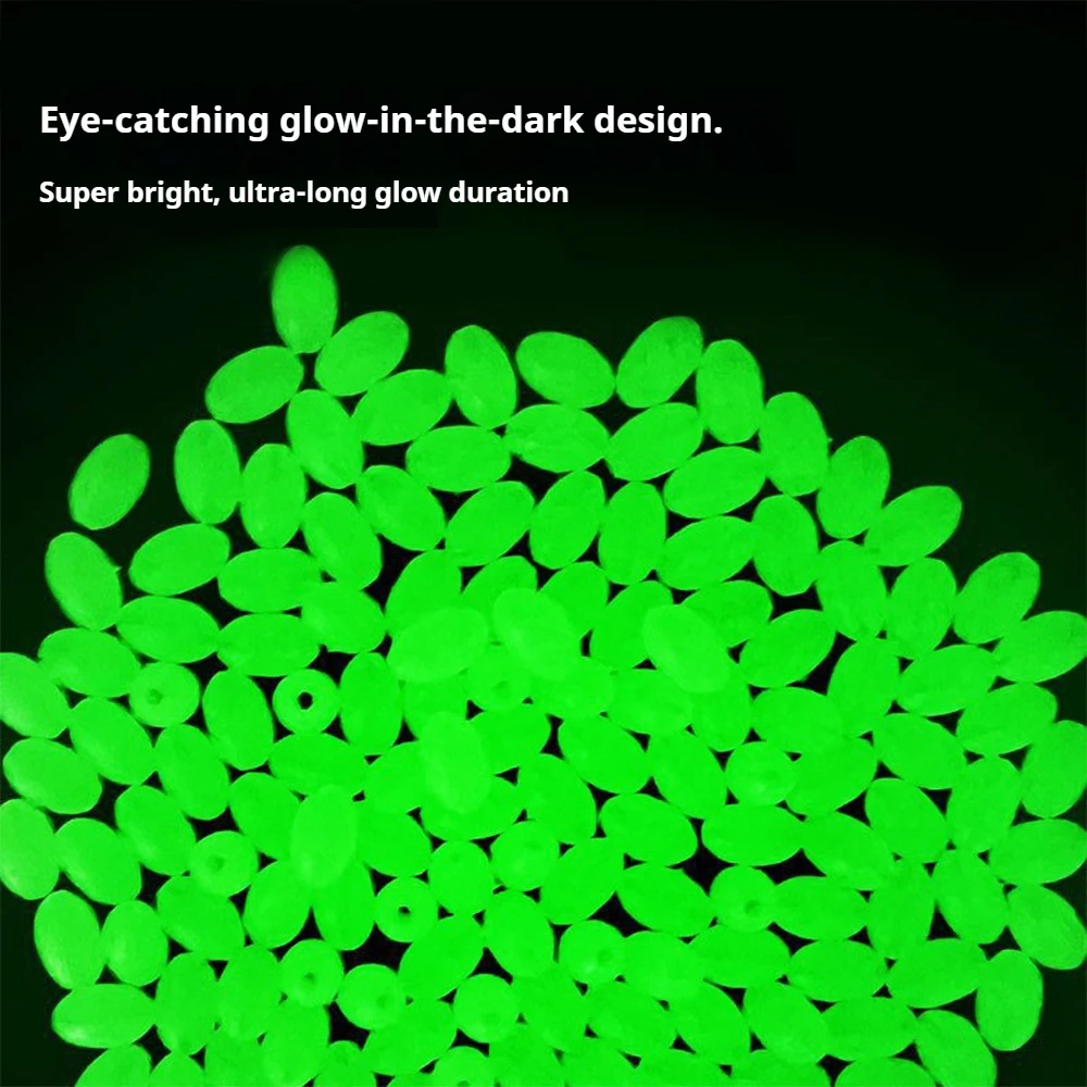 Bolas luminosas flotantes brillantes para pesca con señuelos de oliva - imagen 5
