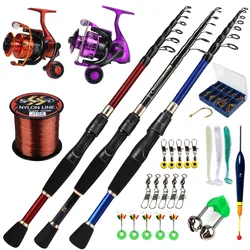 Combo Spinning Sougayilang – Caña de carbono y carrete para pesca