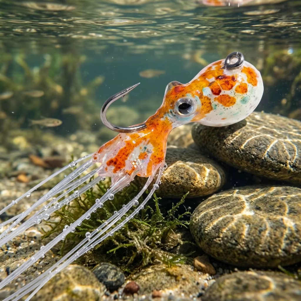 Señuelo Octopus Flexible para Pesca en Agua Dulce - imagen 5