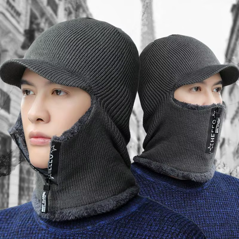 Gorro Pesca Invierno – Forro Polar Cortavientos