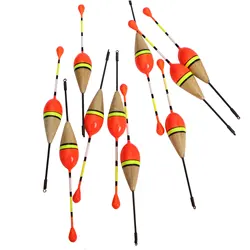 Boyas de corcho con antena Free Fisher para pesca con flotador