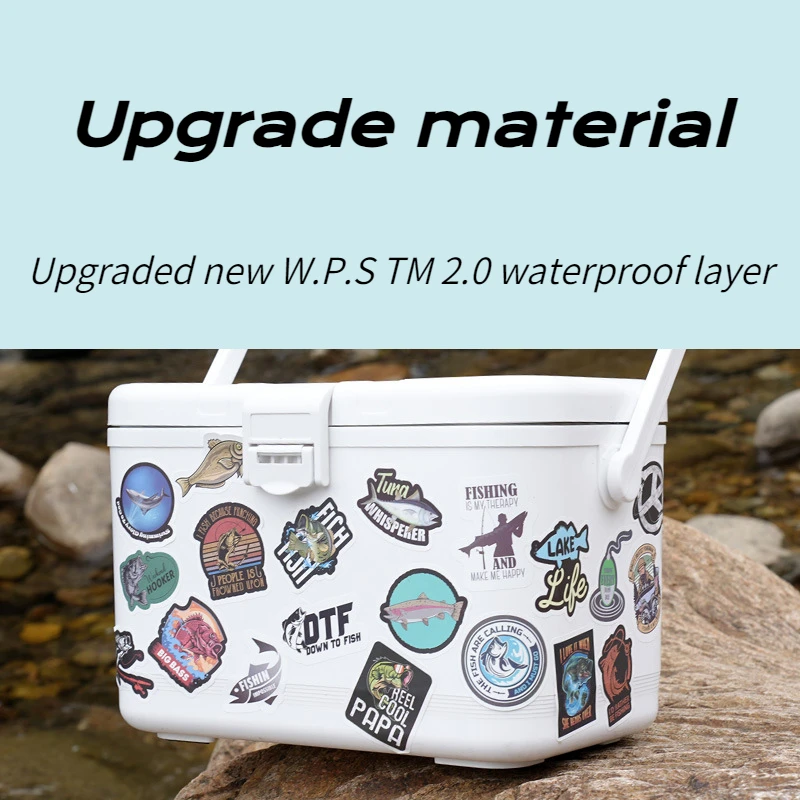 Stickers impermeables estilo graffiti para caja aparejos pesca - imagen 3