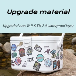 Stickers impermeables estilo graffiti para caja aparejos pesca