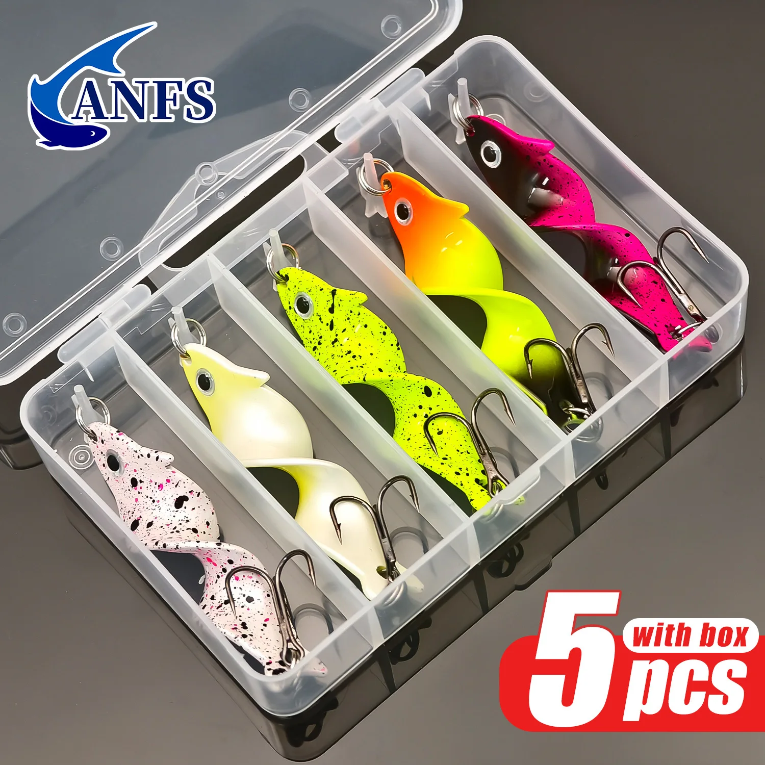 Cuchara para trucha Mega Twist Blinker ANFS – señuelo metálico - imagen 3