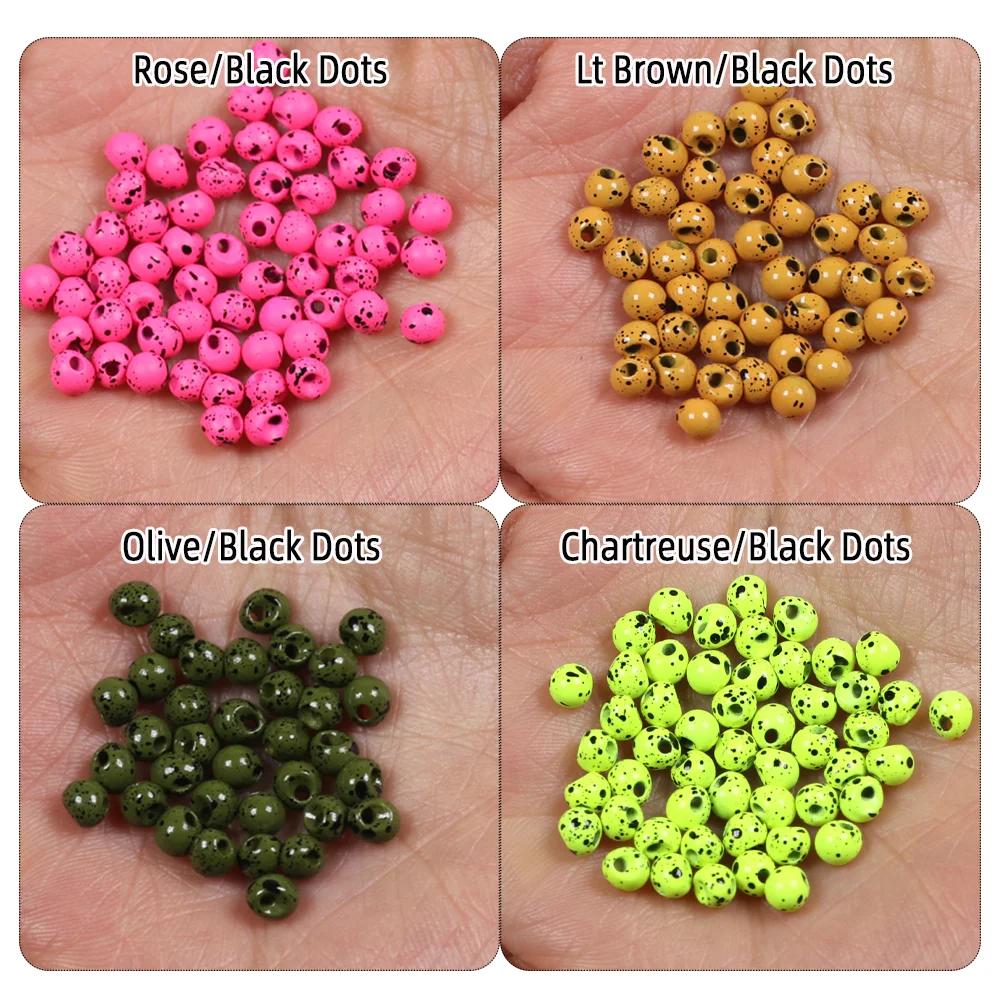 Wifreo Cuentas de tungsteno compensadas 2,8-3,8 mm para moscas - imagen 5