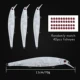 FREE FISHER señuelos Minnow sin pintar artificiales para personalizar - imagen 2
