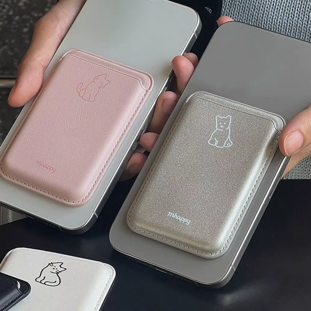 Porta Tarjetas Magsafe para iPhone con Diseño de Gato - imagen 5