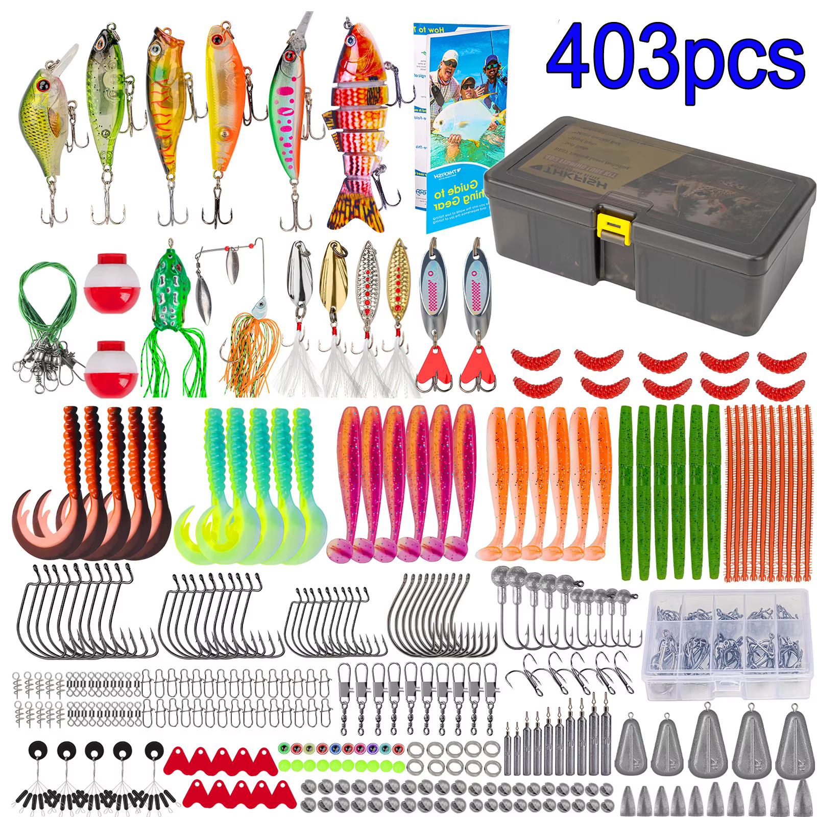 Kit de Señuelos de Pesca para Trucha, Pike y Bass - imagen 5
