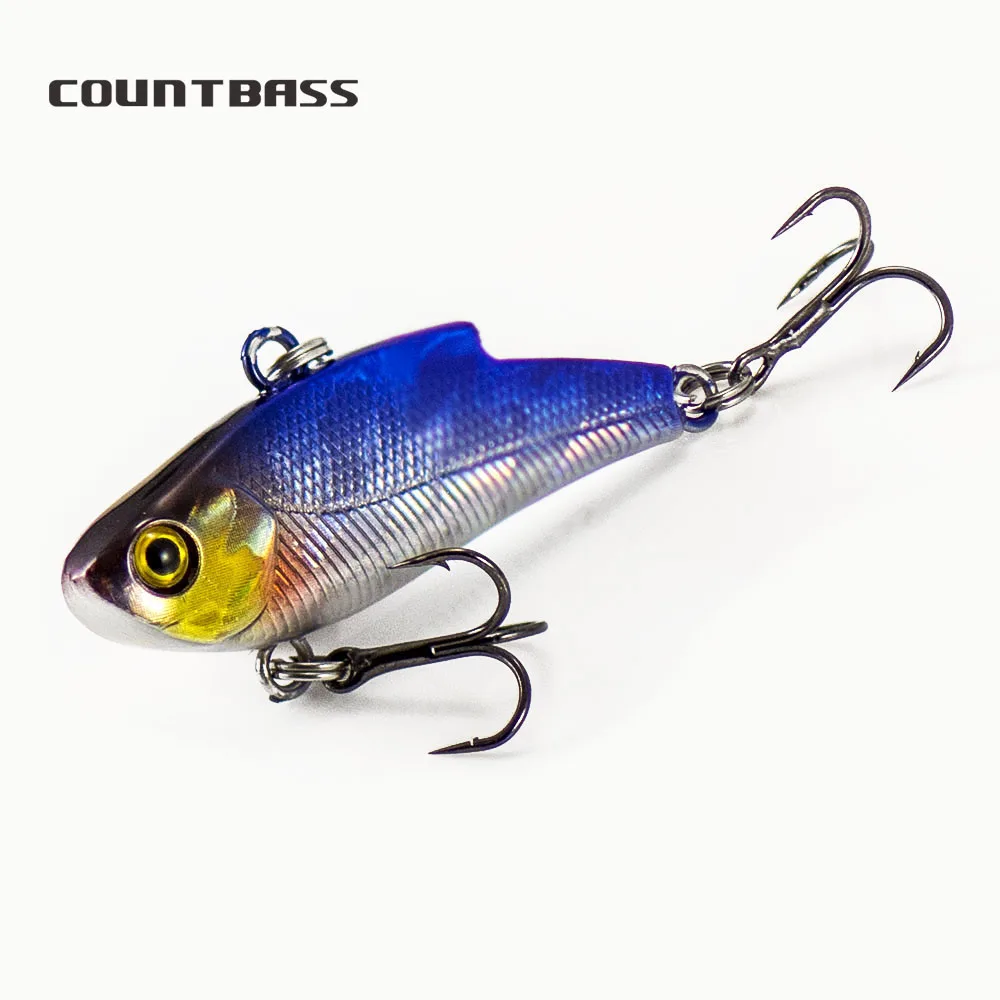 CountBass VIB Chatter – Señuelo lipless vibrante para pesca
