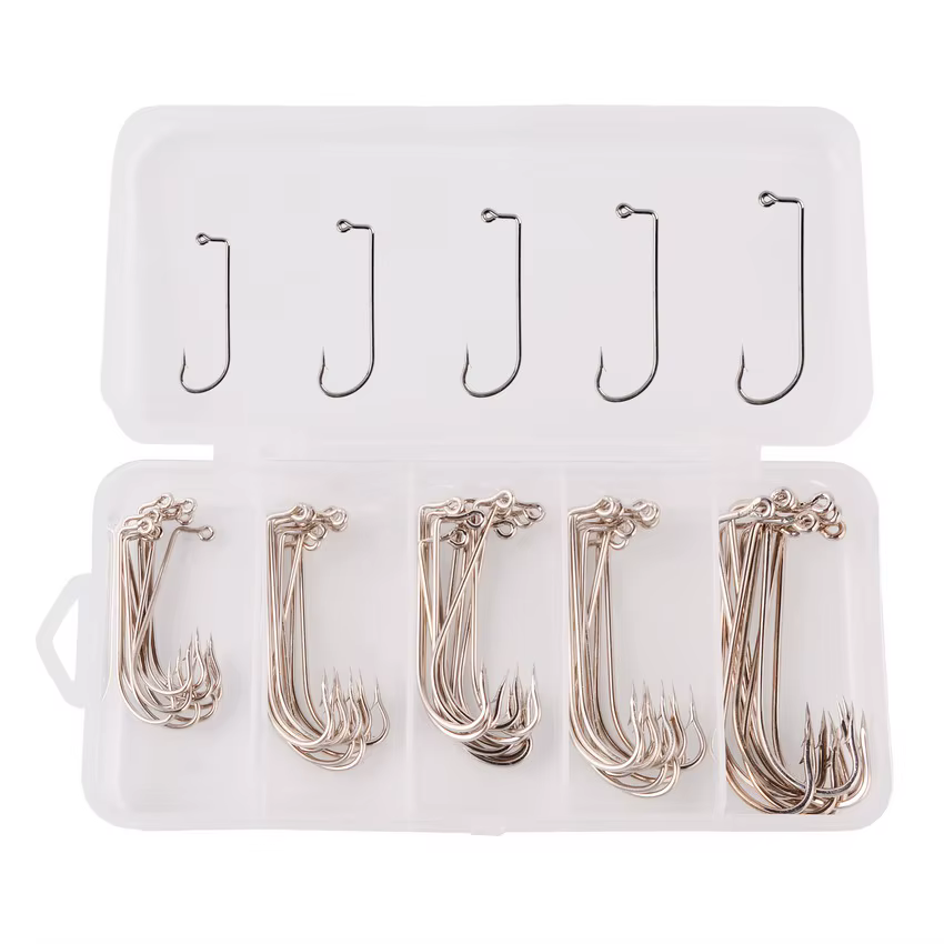 Anzuelo Aberdeen Jig 90° – Alambre fuerte para mosca en agua salada y dulce - imagen 2