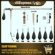 Montaje carpfishing helicóptero anti-enredos con líder sauce plomo - imagen 3