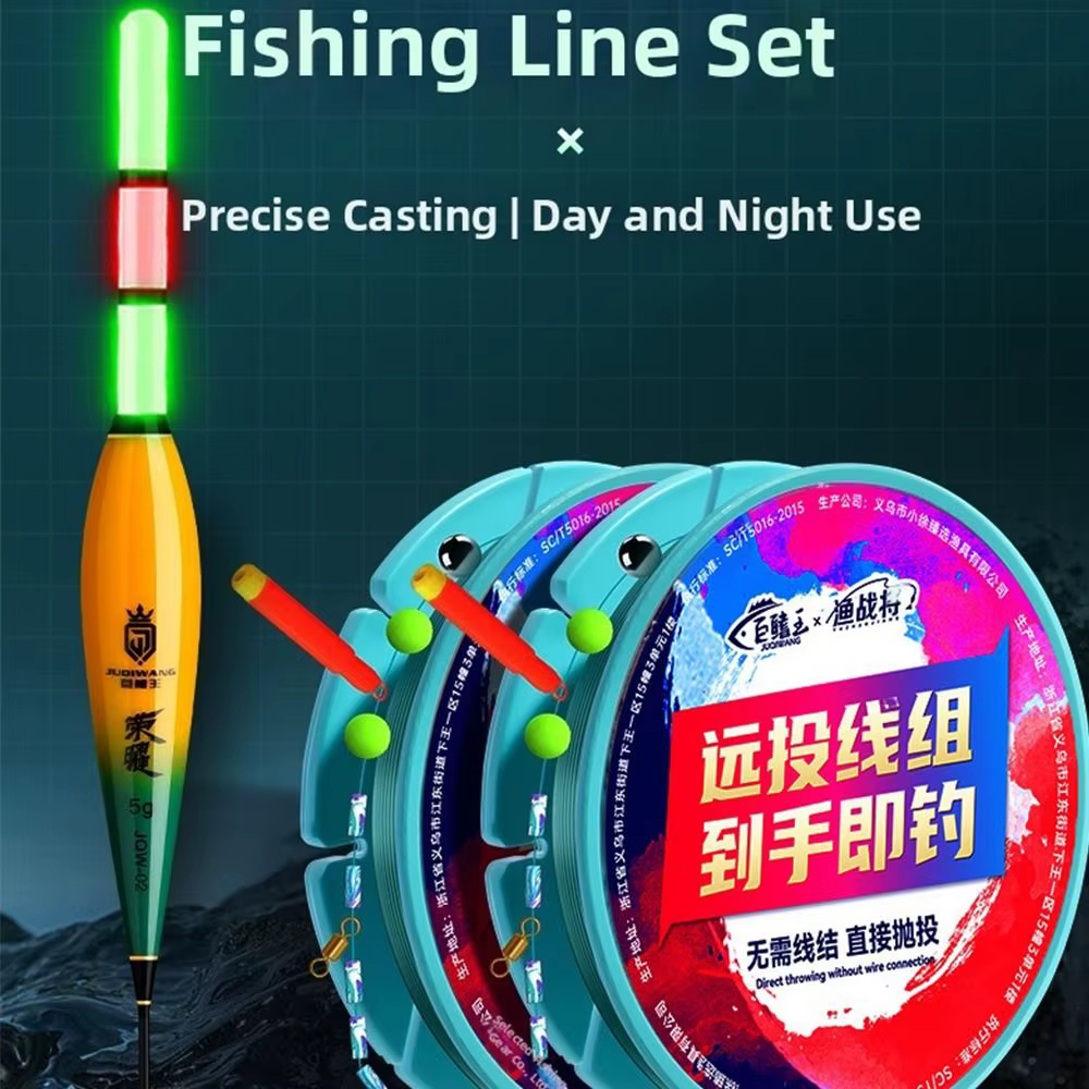Línea de pesca automática con bobber deslizante – listo para usar - imagen 2