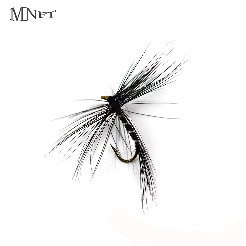 Moscas Secas Trucha MNFT Cebra Negra – Nº10 - imagen 5