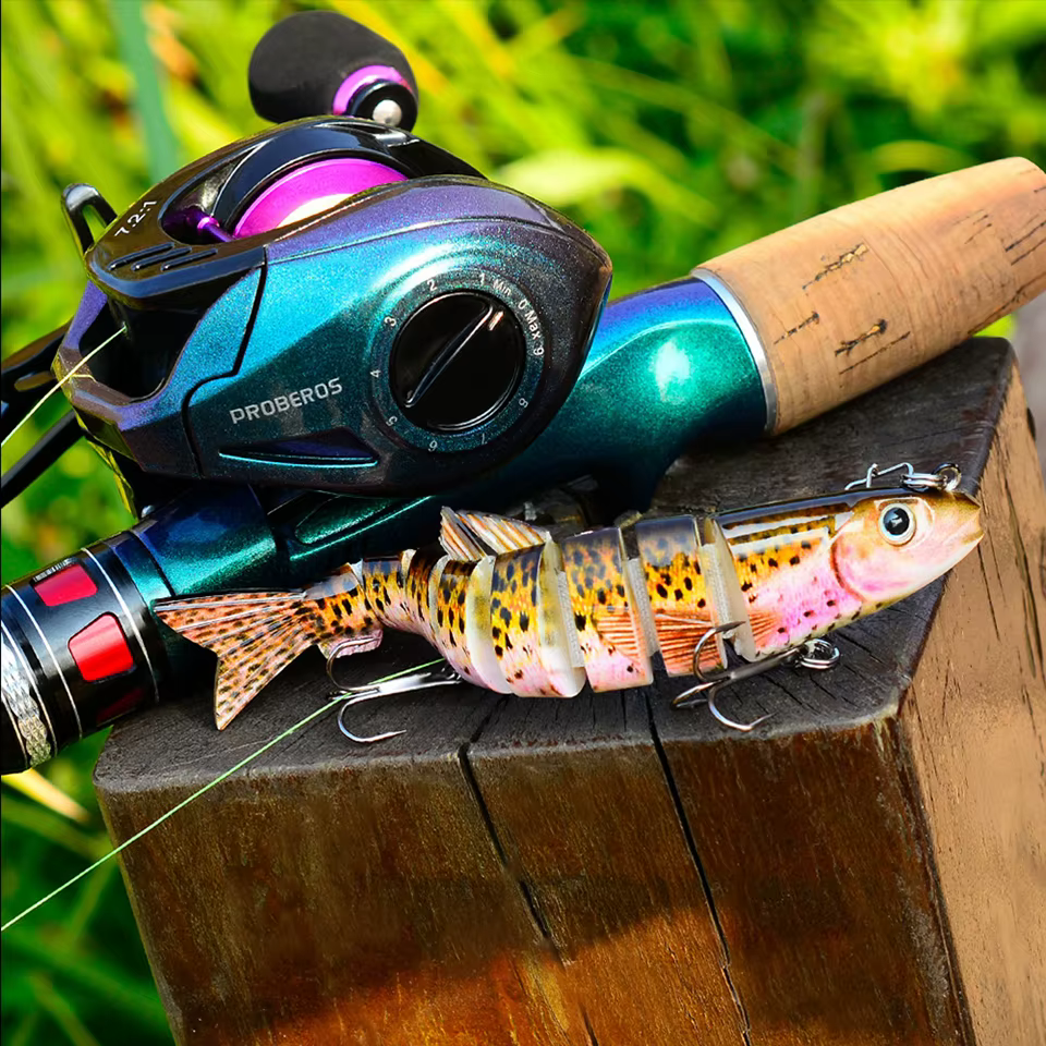Cebo duro Walk Fish multiarticulado para carpa 12,5 cm - imagen 2