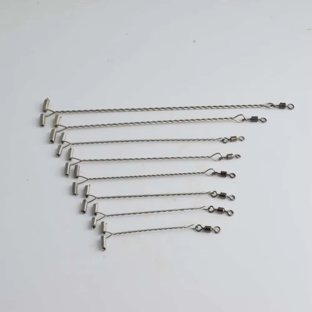 Conector giratorio en T antienredos para aparejos de pesca - imagen 4