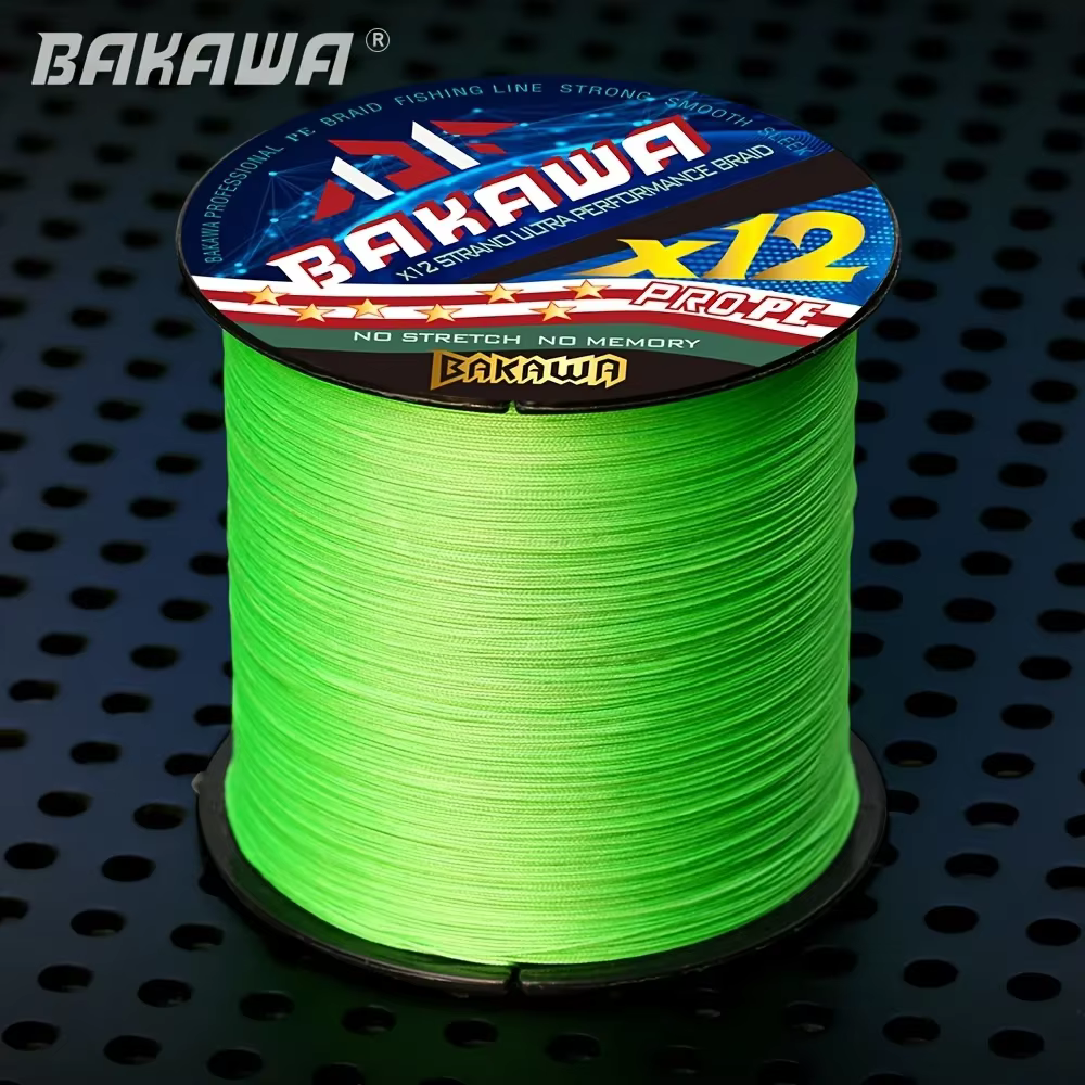 BAKAWA X12 Hilo Trenzado PE para Pesca de Carpa - imagen 5