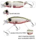 Wobbler jerkbait micro minnow flotante para trucha y lubina - imagen 3