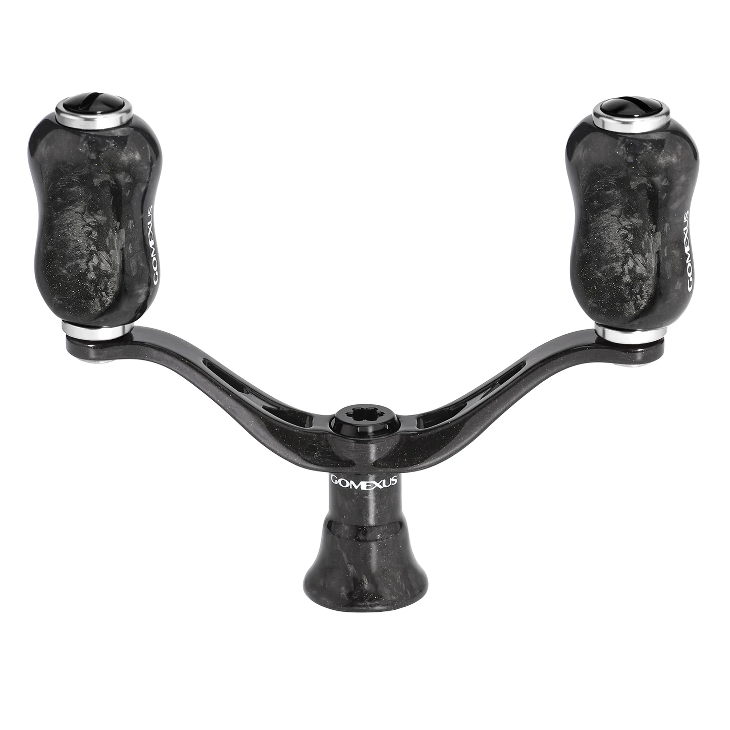 Gomexus mango doble 98mm carbono Eging para carretes giratorios Daiwa